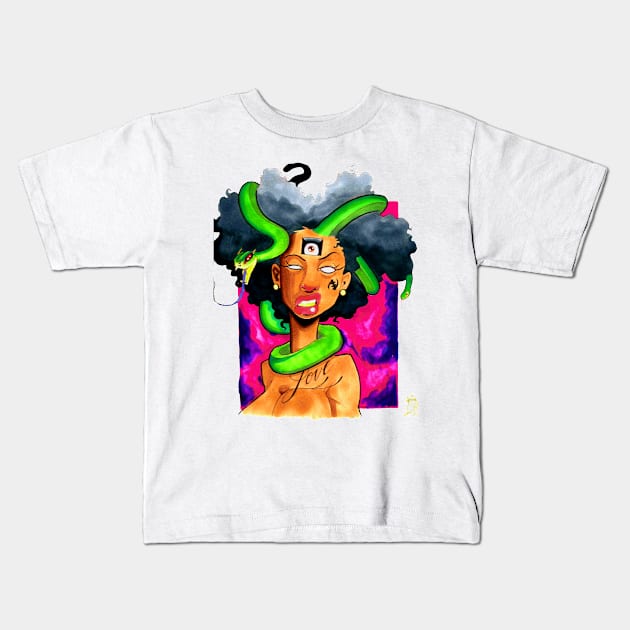 Medusa 2016 Kids T-Shirt by Donnosti